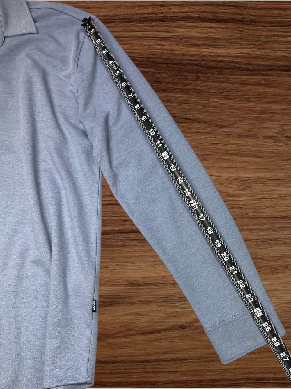 DKNY Men’s Blue Soft Stretch Button Down Shirt. Medium - Picture 6 of 10